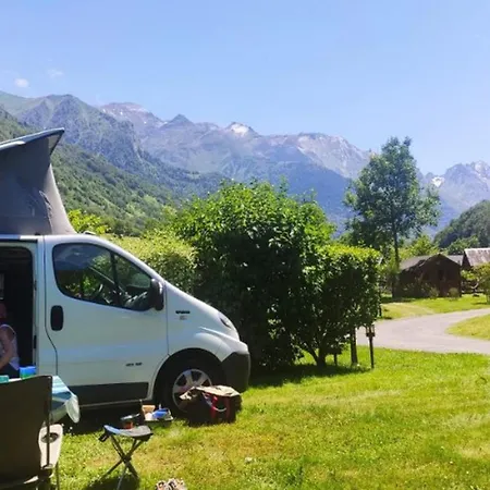 キャンプ場 Mobil-home Avec Animaux - 2 Pers. - Api-1-52-2971 *