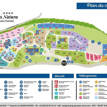 Kemping Mobil-home Avec Animaux - 2 Pers. - Api-1-52-2971 Estaing (Hautes-Pyrenees)